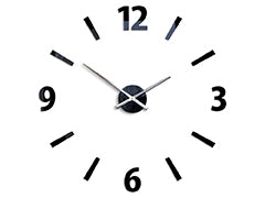 Ceas de perete KLAUS BLACK HMCNH061-black