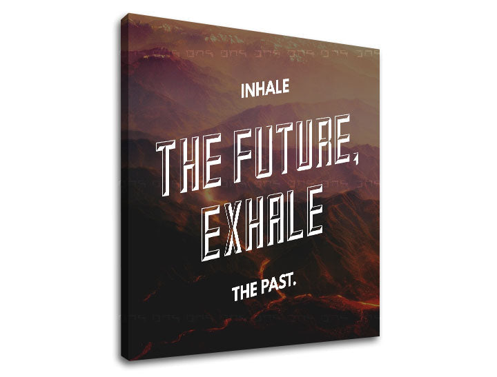 Modern tablou pe pânză cu motivul despre viață, munți, cer, apus de soare, peisaj în alb nuanțe, atmosferă reflexivă, pace interioară și timp – produs
