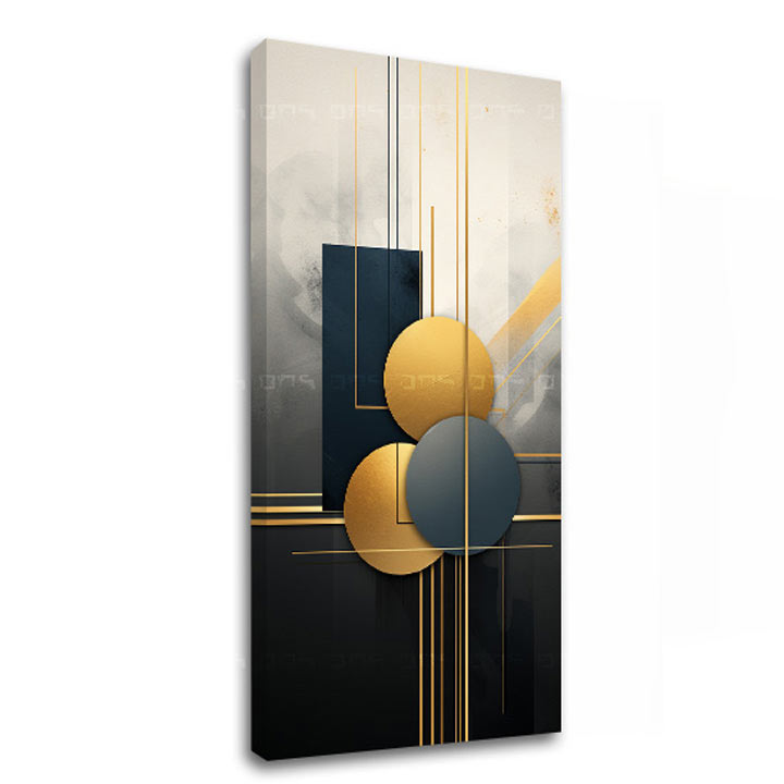 Industrial tablou pe pânză cu motivul personalitate celebră în albastru-gri nuanțe, atmosferă sofisticată, impresie de lux și minimalism, potrivit pentru hol – principală
