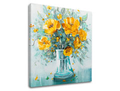 Imaginea pe panza FLOWERS IN THE VASE 1 parte XOBCH1857WE1