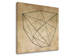 Imaginea pe panza ABSTRAKT 1 parte XOBCHART001E1