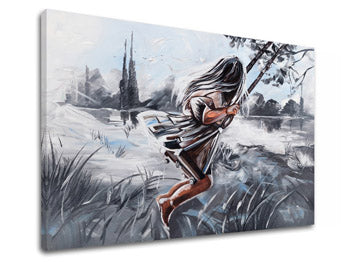 Imaginea pe panza GIRL 1 parte XOBFB575E1