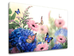 Pictură murală PINK FLOWERS_153-11