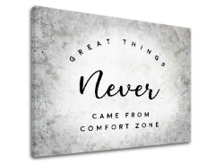 Arta de perete motivațională Lucruri minunate