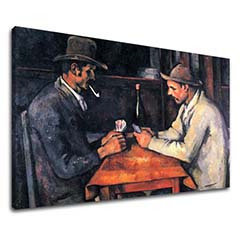 Pictura pe pânză Paul Cézanne - Jucători de cărți