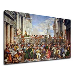 Pictură pe pânză Paolo Veronese - Nuntă în Cana Galileii