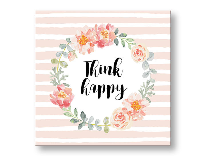 Modern tablou pe pânză cu motivul trandafiri, flori, natură în alb-roz nuanțe, atmosferă veselă, natură și minimalism, potrivit pentru birou – principală