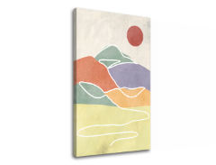 Imaginea pe pânză ABSTRACT NATURE 001