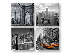 Pictura de perete COLLAGE 4 părți XOBKOL08E42