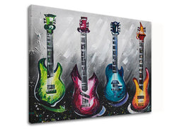 Imaginea pe panza GITARY 1 parte XOBAM04040E1