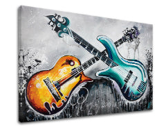 Imaginea pe panza GITARY 1 parte XOBAM041E1