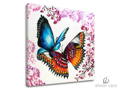 Reproducere de autor pe pânză MOTYLES XOBAM005E1