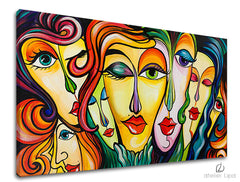 Reproducere de autor pe pânză WOMEN XOBAM009E1