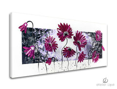 Reproducere de autor pe panza FLOWERS XOBAM013E1