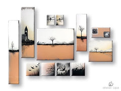 Reproducere de autor pe pânză LAND XOBAM015E12