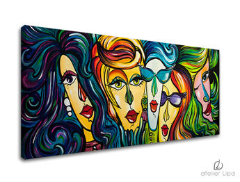 Reproducere de autor pe pânză WOMEN XOBAM025E1