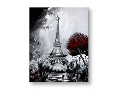 Reproducere de autor pe pânză EIFFEL'S TOWER XOBAM032E1