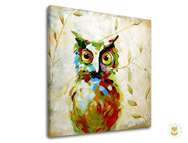 Reproducere de autor pe panza Bufnita XOBDA015E1
