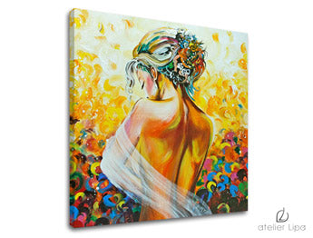 Reproducere de autor pe pânză WOMAN XOBDO084D1