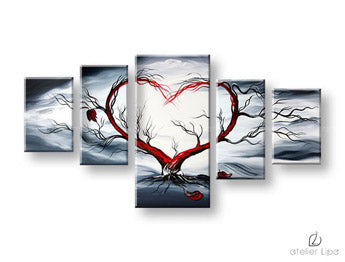 Reproducere de autor pe pânză LOVE XOBDO091D5