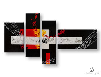 Reproducere de autor pe pânză ABSTRACT XOBDO098D4