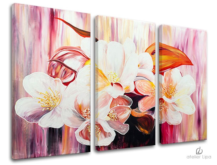 Reproducere de autor pe pânză FLOWERS XOBDO113D3