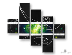 Reproducere de autor pe pânză ABSTRACT XOBDO124D5