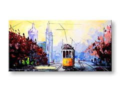 Reproducere de autor pe pânză CITY XOBFB018E1