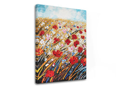 Reproducere de autor pe panza FLOWERS XOBFB189E1