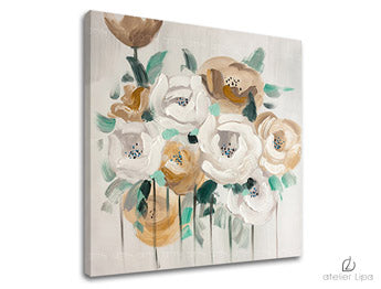 Reproducere de autor pe panza FLOWERS XOBFB531E1