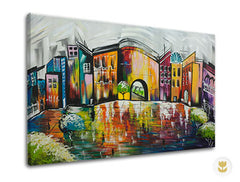 Reproducere de autor pe pânză MESTO XOBFB540E1