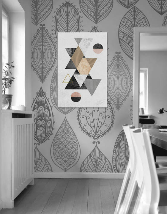 Artă de perete Broken Deformation/ Dan Johannson XOBDJ043E1