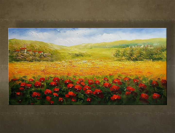 Pictură murală pictată manual LANDSCAPE BI145E1