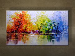 Pictate manual arta de perete STROMY FB012E1