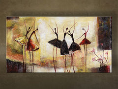Pictură murală pictată manual DANCERS FB470E1