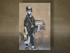 Imaginea pe panza 1 bucata Street ART - Banksy