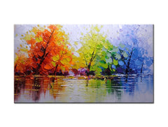 Pictate manual Tablou de perete COPACI 130 x 70 cm
