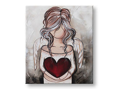 Tablou de perete pictat ANGEL 1 parte