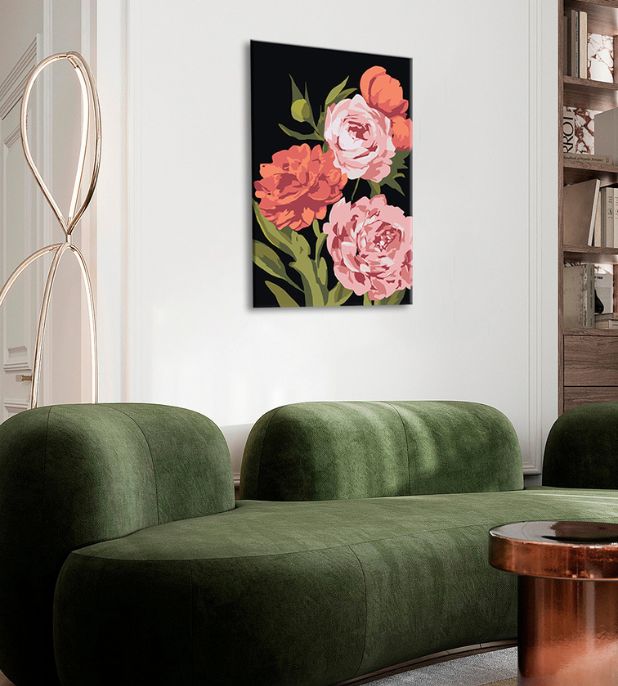 Pictură pe numere FLORALĂ GRĂDINĂ - imagine 2
