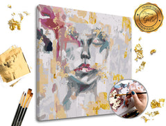 Pictură după numere PREMIUM GOLD