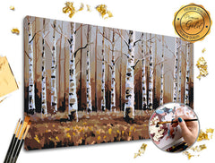 Pictură după numere PREMIUM GOLD
