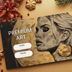 Industrial tablou pe pânză cu motivul femeie în alb-gri nuanțe, atmosferă elegantă, natură și impresie de lux, potrivit pentru sufragerie | ART DECO - cadou VOUCHER – produs