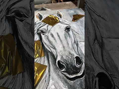 Tablou de perete pictat ABSTRACT 1 parte