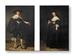 Rembrandt - Portretele lui Marten Soolmans și Oopjen Coppit - imagine 3