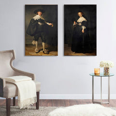 Rembrandt - Portretele lui Marten Soolmans și Oopjen Coppit - imagine 4