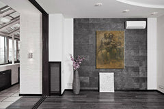 Imaginea pe panza VIRGINĂ ȘI COPIL CU SAINT ANNE- Leonardo da Vinci REP168