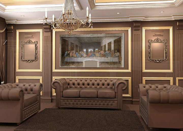 Imaginea pe panza LAST EVENING - Leonardo Da Vinci REP170