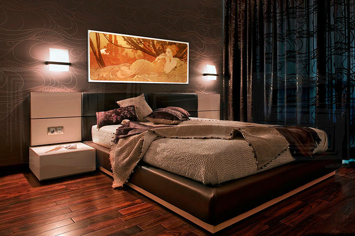 Imaginea pe pânză SÚMRAK - Alfons Mucha REP232