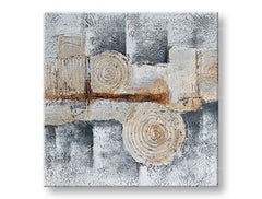 Tablou de perete pictat ABSTRAKT 1 parte 50x50 cm CFA12CX0946E1