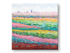 Tablou de perete pictat LANDSCAPE 1 parte CFALN002 - 70x70 cm